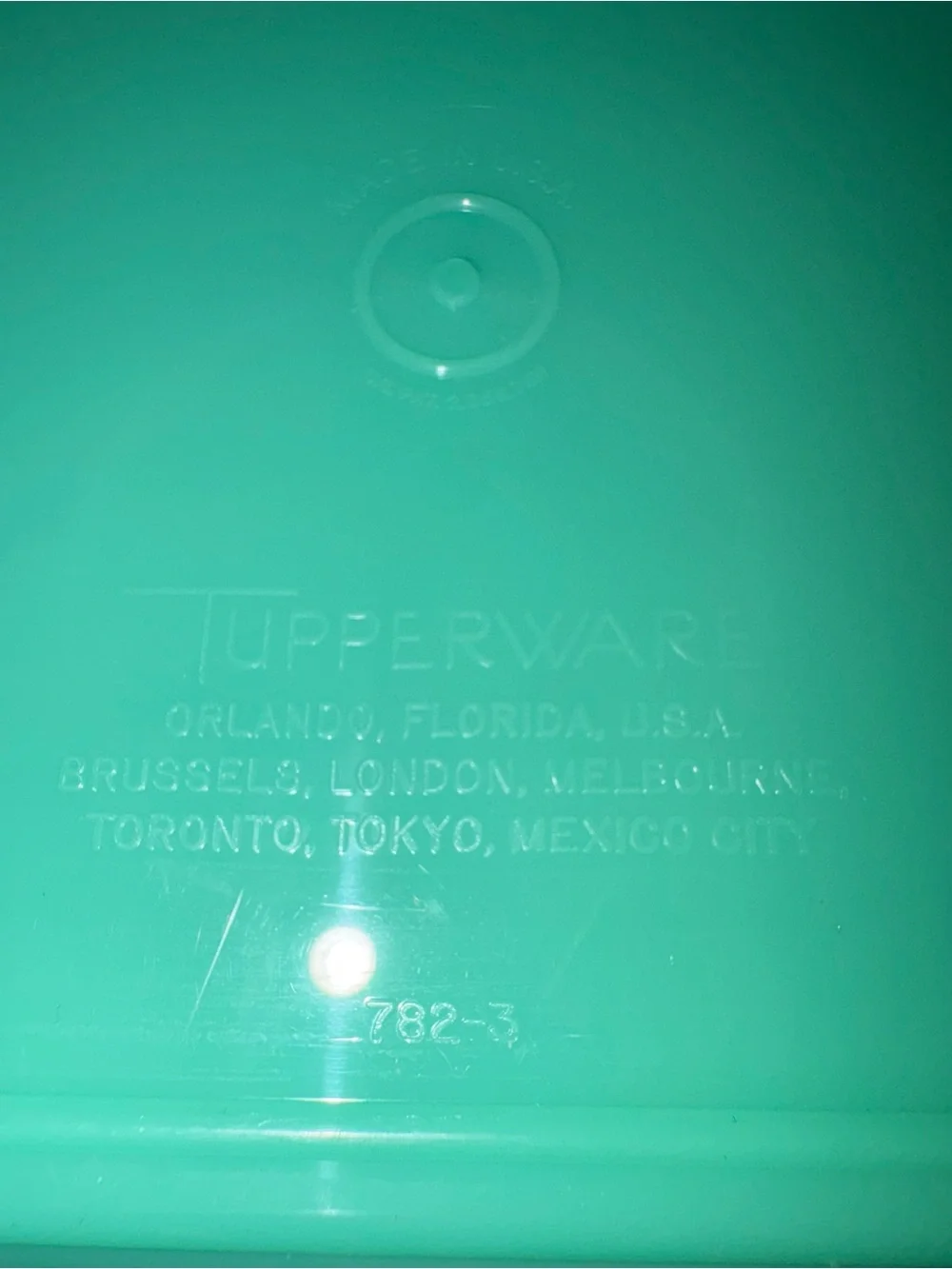 Tupperware sturdy container